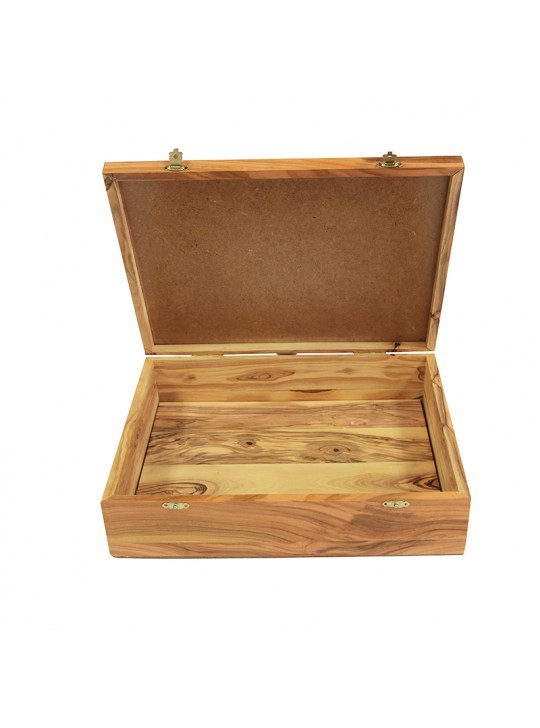 صندوق من خشب الزيتون 